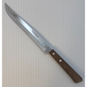 Regent Sherwood Stainless Steel Knife Serrated Wooden Handle  Japan